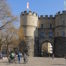 Cologne’s Hahnentorburg Gate during the day