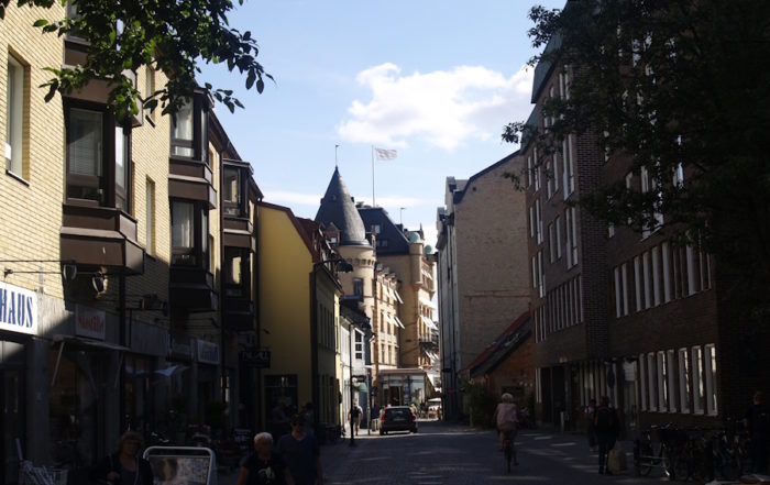 Straßenansicht von Lund