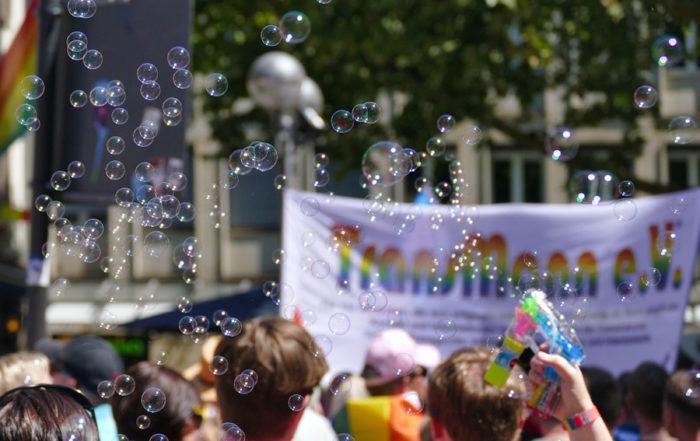 Lulu Parade: Bubbles, Color, and Queer Joy in the Streets