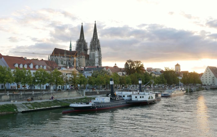 Summer Evenings in Regensburg: Riverside Views and Historic Charm