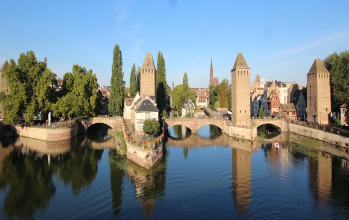 Strasbourg Covered Bridges and Towers at Petite France