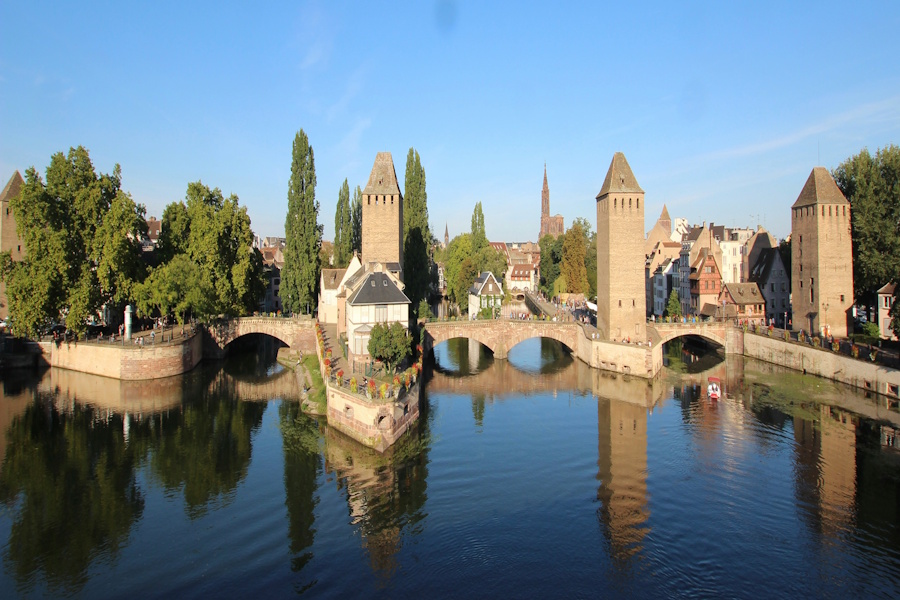 Strasbourg Covered Bridges and Towers at Petite France
