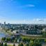 Vilnius city panoramic view