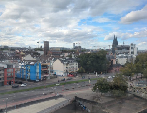 Köln-Wochenende: Riesenrad am Schokoladenmuseum
