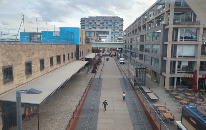 Cologne's Rheinauhafen District and Crane Houses